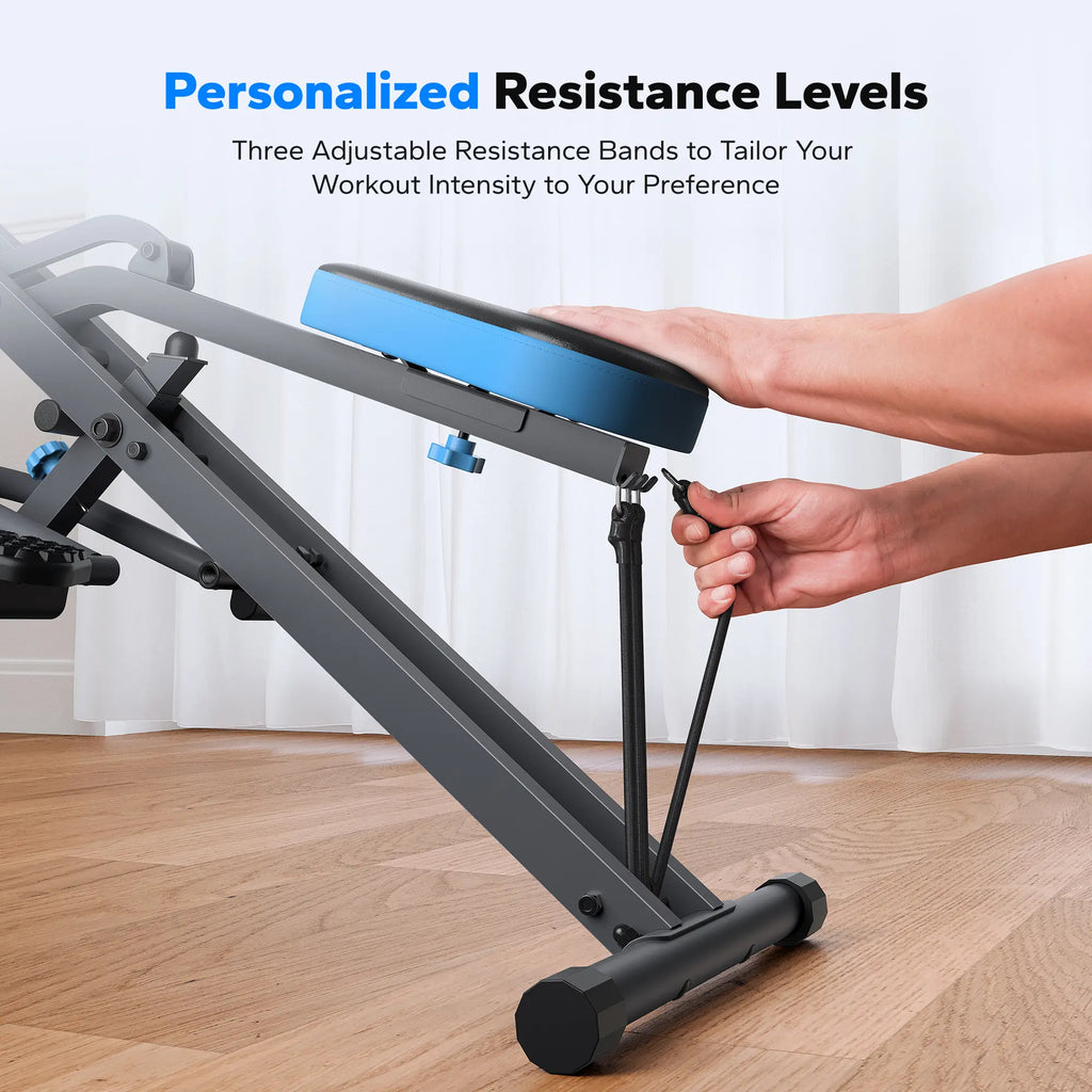 2-in-1 LCD Squat Row Machine for Women Leg & Glute Training