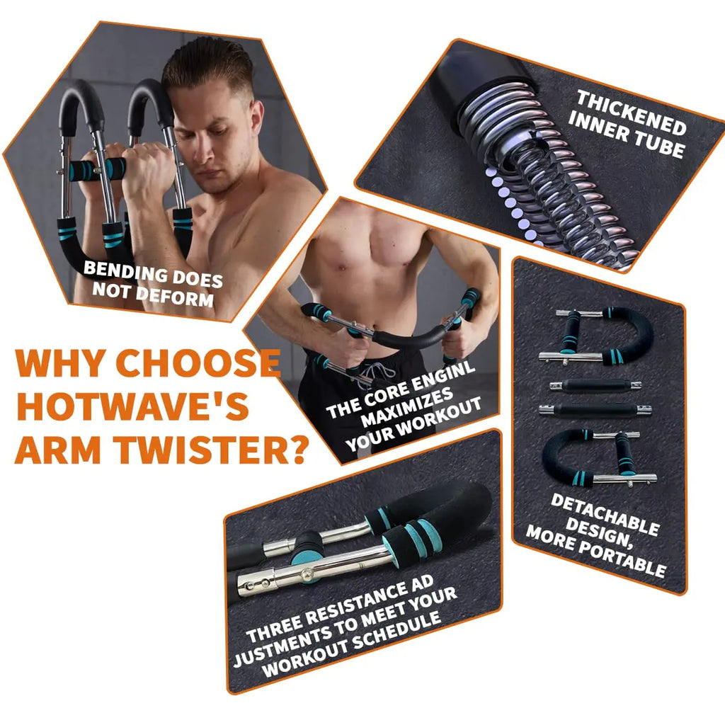 Adjustable Arm & Chest Trainer for Upper Body Workout