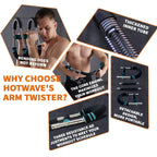 Adjustable Arm & Chest Trainer for Upper Body Workout