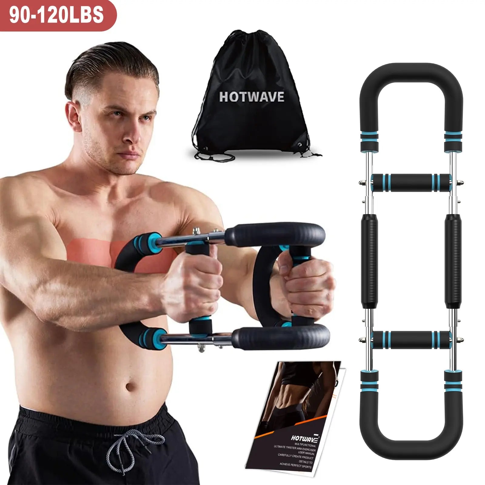 Adjustable Arm & Chest Trainer for Upper Body Workout