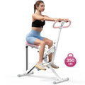 Adjustable Resistance 2-in-1 Squat Row Machine, 350LBS LCD Leg Glute Trainer for Women | Summervibes